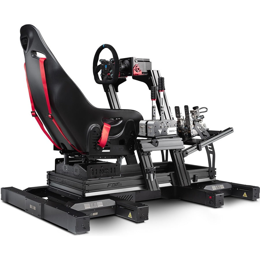 Next Level Racing F-GT Elite Formula & GT Aluminum Profile Simulator Cockpit - Front & Side Mount