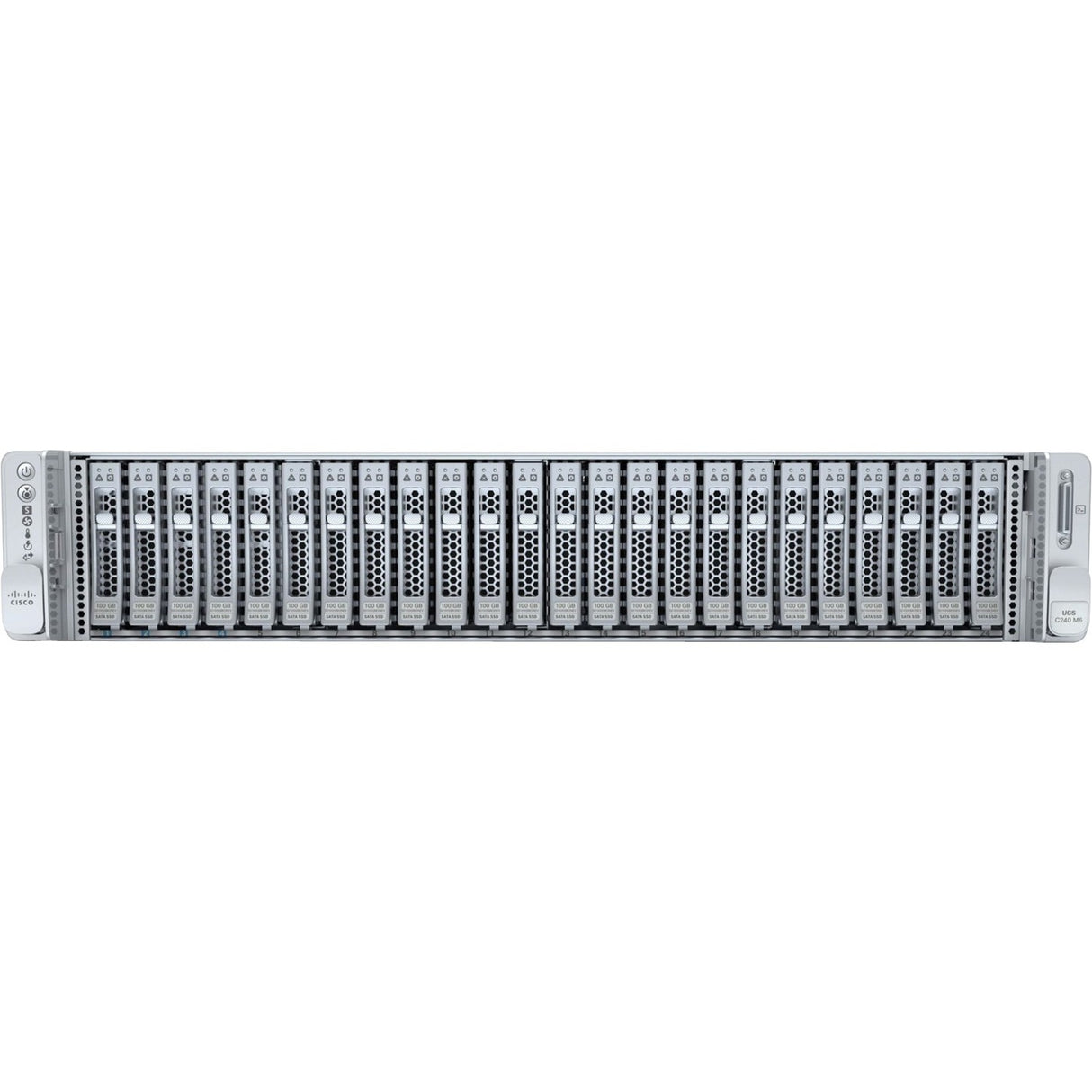 Cisco HyperFlex Server Barebone System - 2U Rack-mountable - 2 x Processor Support