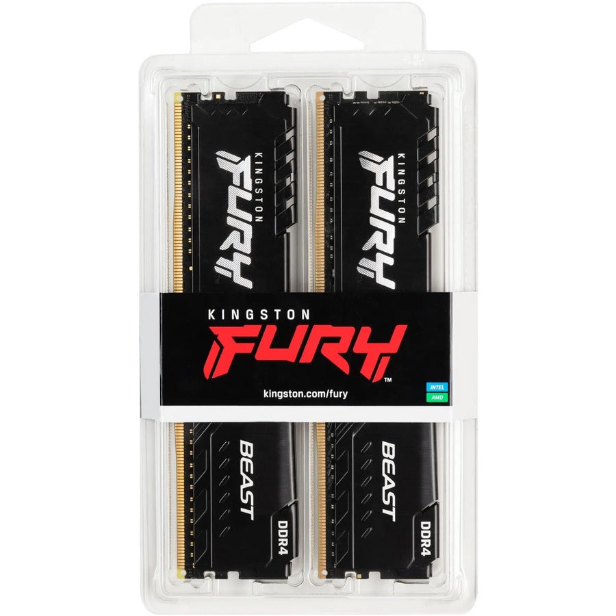 Kingston FURY Beast 16GB (2 x 8GB) DDR4 SDRAM Memory Kit