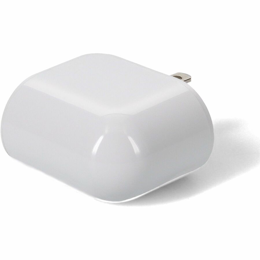 AddOn Wall Plug to 2x USB 2.0 (A) 5V at 2.4A Single port or 5V at 1A Dual port 12W total for US White