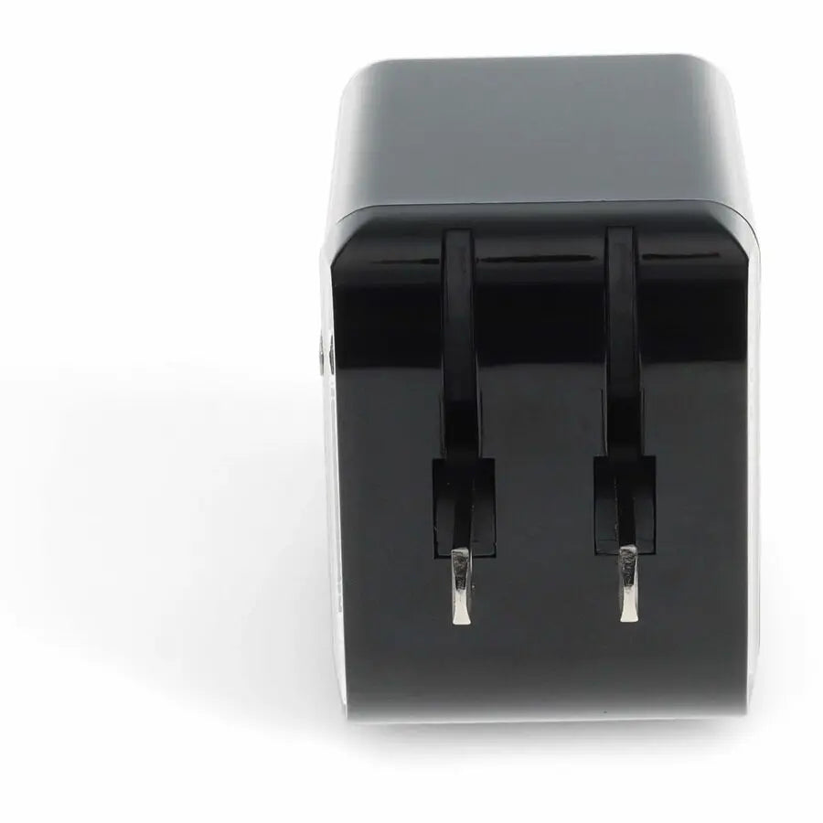 Wall Charger 1X USB-C 3.1 5V at 3A, 9V at 2A, or 12V at 1.5A 18W total, Black