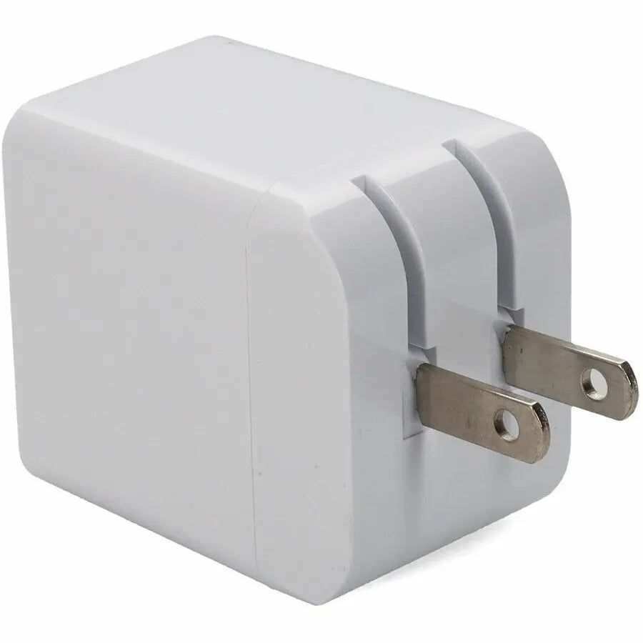 Wall Charger to 1X USB-C 3.1 5V at 3A, 9V at 2A, or 12V at 1.5A 18W total, White