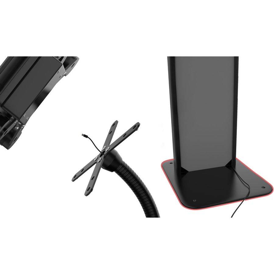 FLOOR STAND WORKSTATION WITH