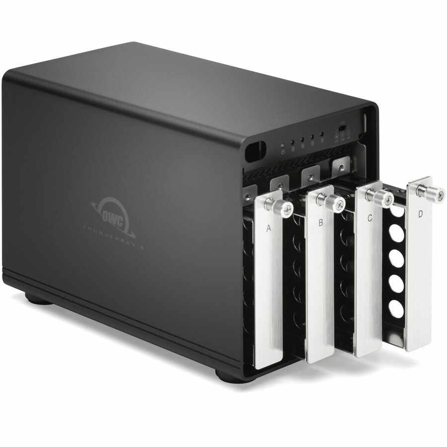 OWC 64TB ThunderBay 4 Thunderbolt (40Gb/s) Enterprise Drive RAID Storage Solution With SoftRAID