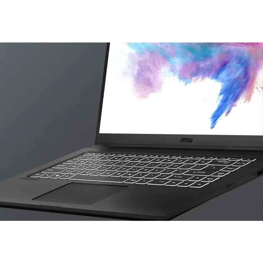 MSI Modern 15 Modern 15 A10M-656 15.6" Notebook - Full HD - Intel Core i5 10th Gen i5-10210U - 8 GB - 512 GB SSD - Black