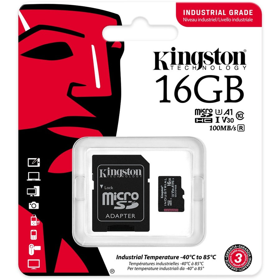 16GB MICROSDHC INDUSTRIAL