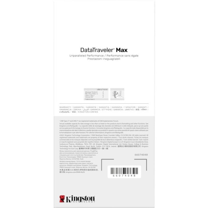 Kingston DataTraveler Max USB 3.2 Gen 2 Flash Drive