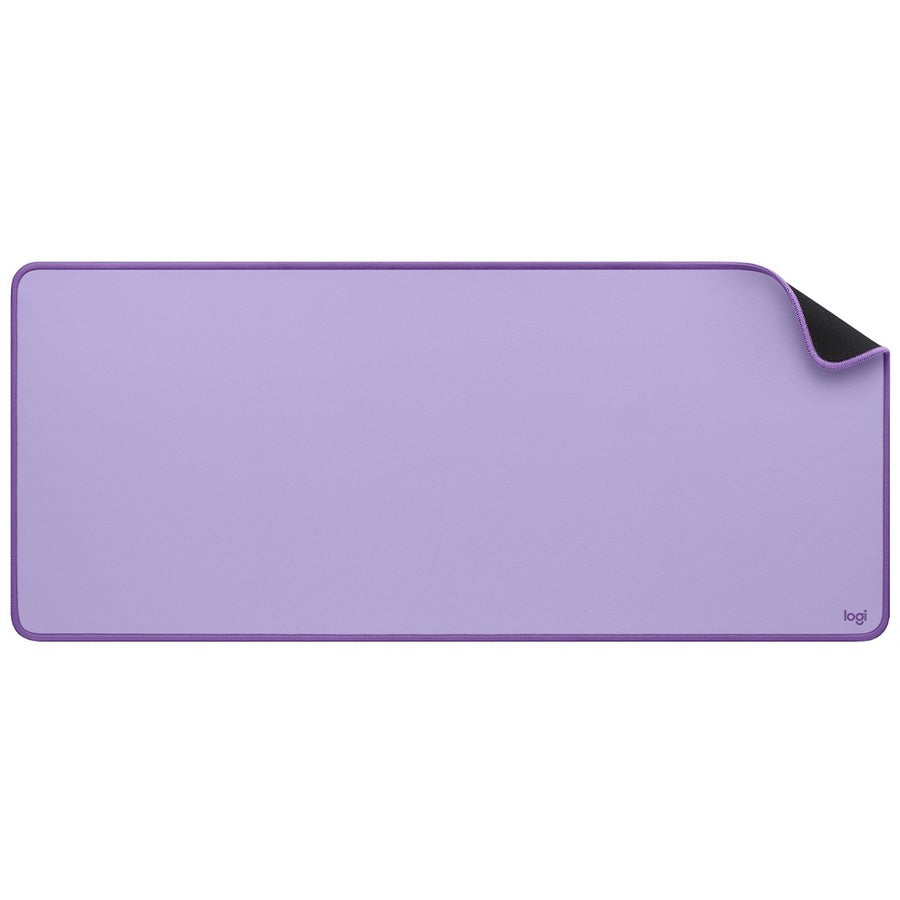 Logitech Desk Mat - Studio Series, Multifunctional Large Desk Pad, Anti-slip Base, Spill-resistant Durable Design, Lavender
