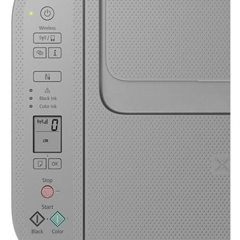 Canon PIXMA TS3520 Inkjet Multifunction Printer-Color-Copier/Scanner-4800x1200 dpi Print-60 sheets Input-1200 dpi Optical Scan-Wireless LAN-Apple AirPrint-Mopria-Canon PRINT Application-Canon Plug-in-PictBridge-PIXMA Cloud Link Print