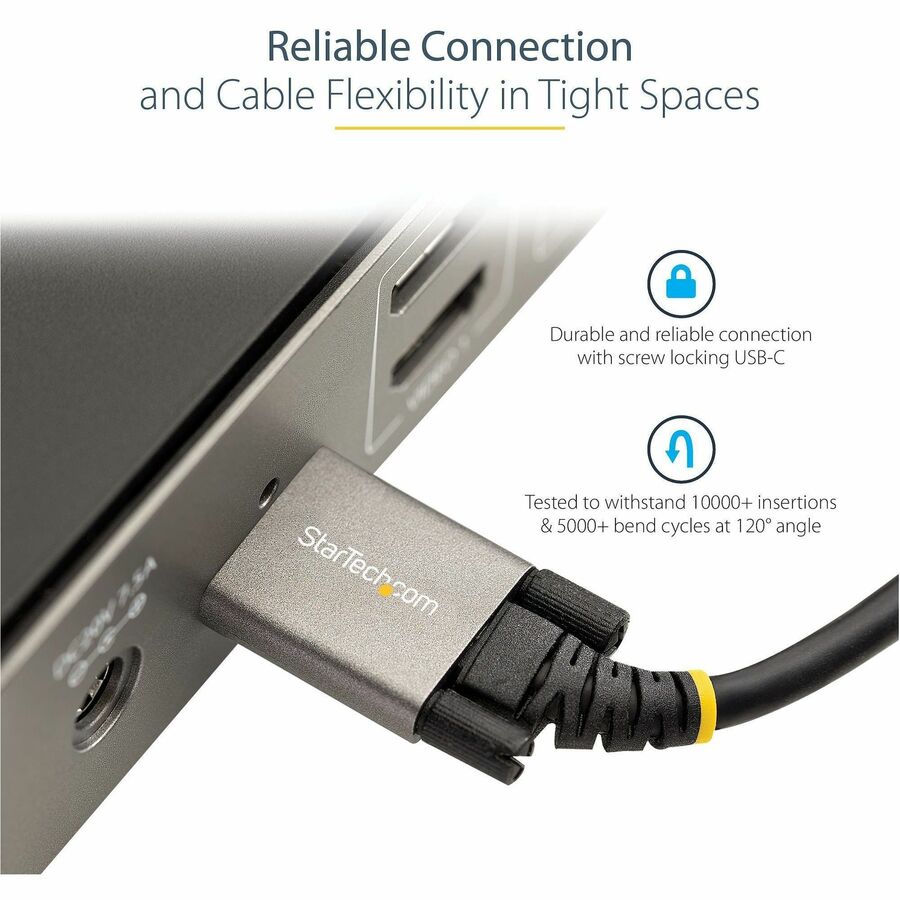 1.6FT LOCKNG USB C CBLE 100W PD