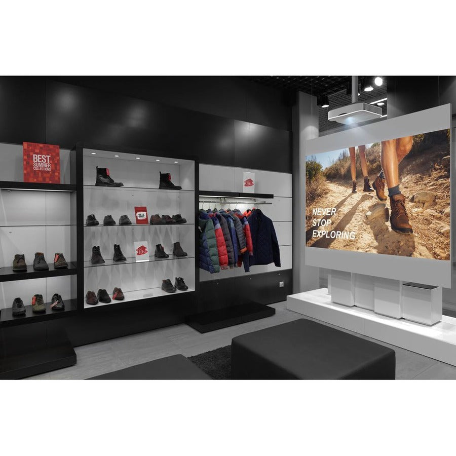 Optoma ZU500USTe 3D Ultra Short Throw DLP Projector - 16:10 - Wall Mountable, Ceiling Mountable