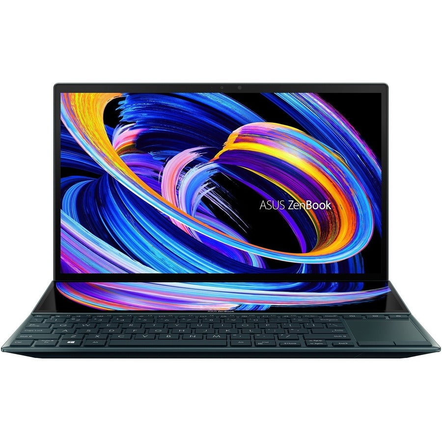 Asus ZenBook Duo 14 UX482 UX482EGR-XB74T 14" Notebook - Full HD - Intel Core i7 11th Gen i7-1195G7 - 16 GB - 1 TB SSD - Celestial Blue