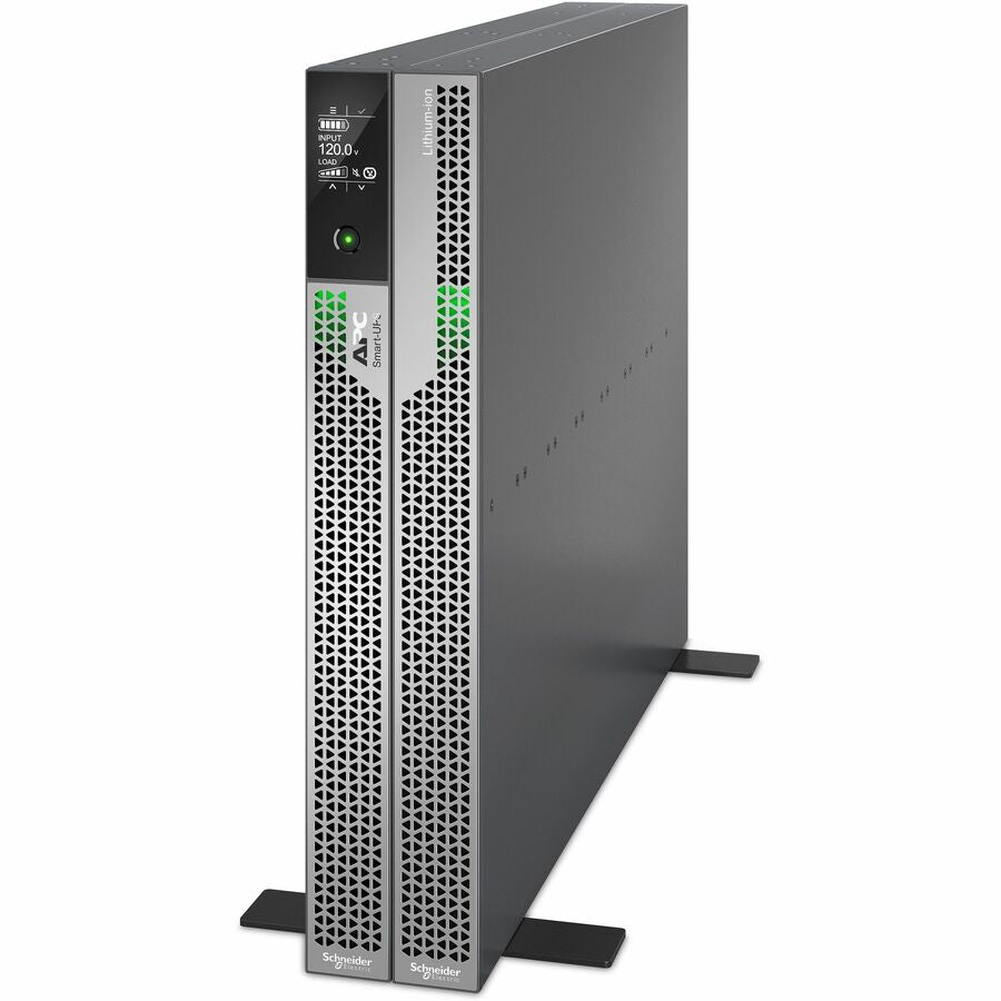 APC Smart-UPS Ultra On-Line, 3000VA, Lithium-ion, Rack/Tower 1U, 120V, 5x 5-20R, 1x L5-30R NEMA outlets, SmartConnect, Extended runtime, W/rail kit