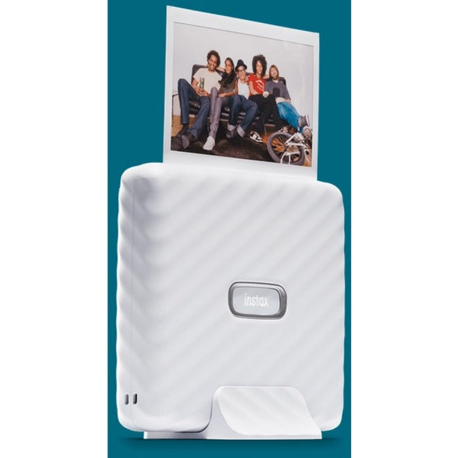 instax Link Wide Instant Film Printer - Color - Photo Print - Portable - Ash White