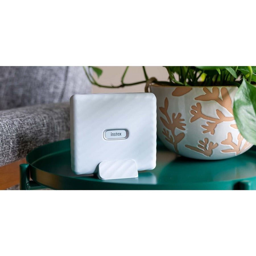 instax Link Wide Instant Film Printer - Color - Photo Print - Portable - Ash White