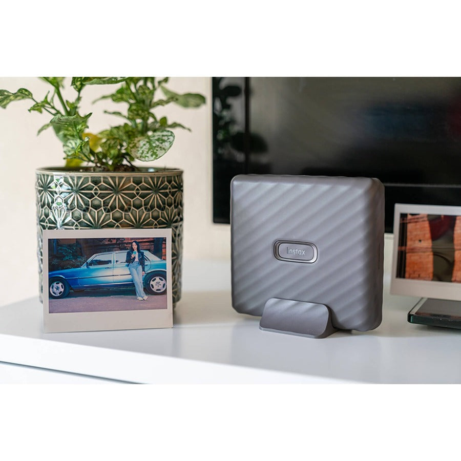 instax Link Wide Instant Film Printer - Color - Photo Print - Portable - Mocha Gray