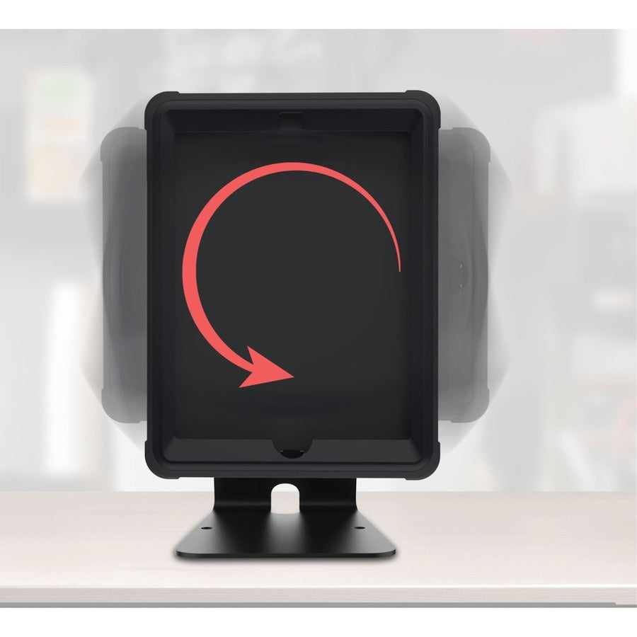 CTA Digital Magnetic Splash-Proof Case with Metal Mounting Plates and Table Stand for iPad 7th/ 8th/ 9th Gen 10.2â€, iPad Pro 10.5â€