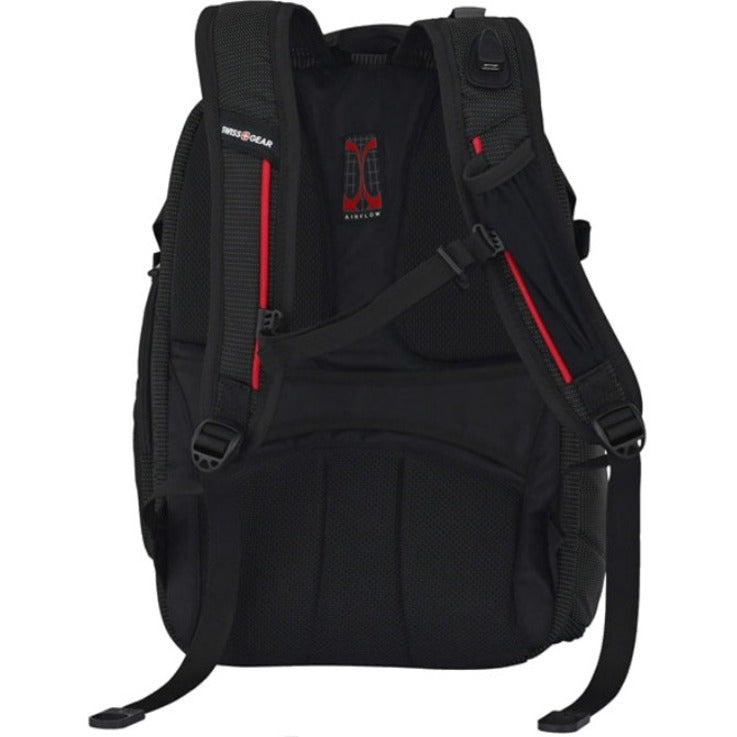 SwissGear ScanSmart 5358201421 Carrying Case (Backpack) for 16" Notebook - Black/Red