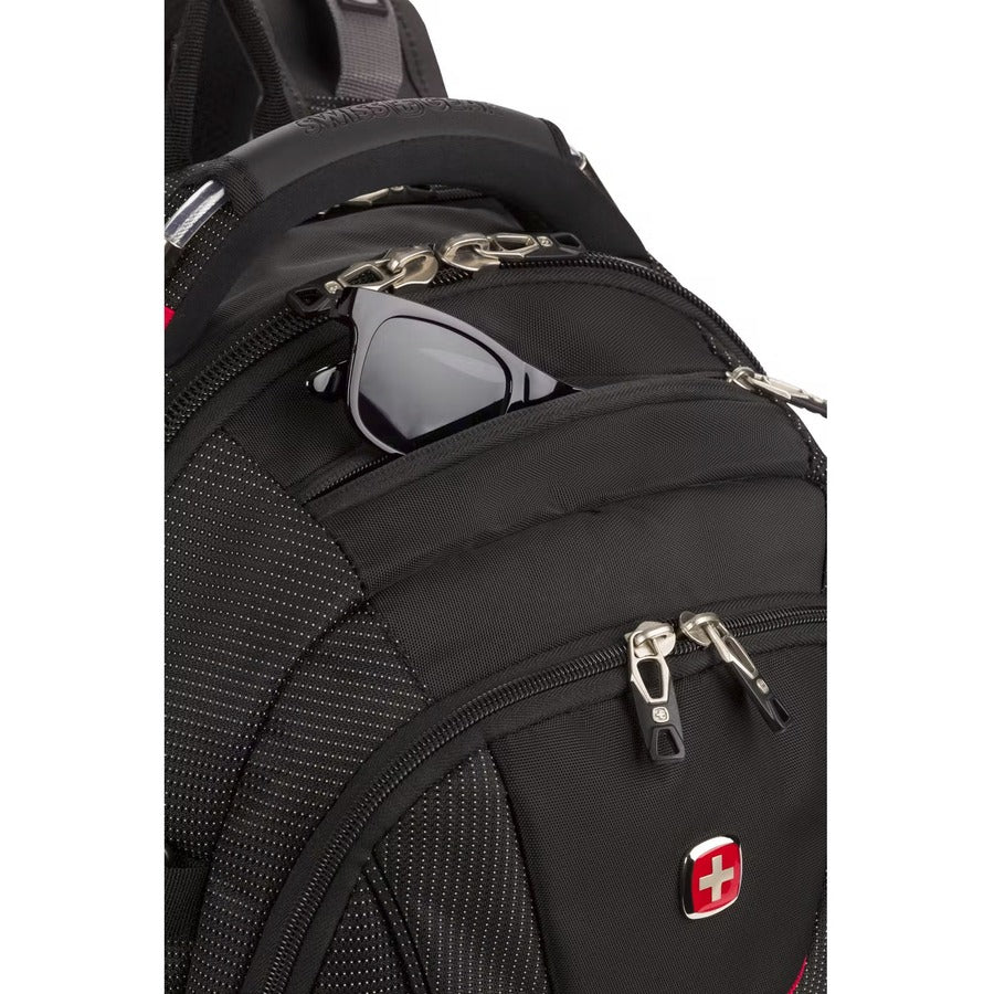 SwissGear ScanSmart 5358201421 Carrying Case (Backpack) for 16" Notebook - Black/Red