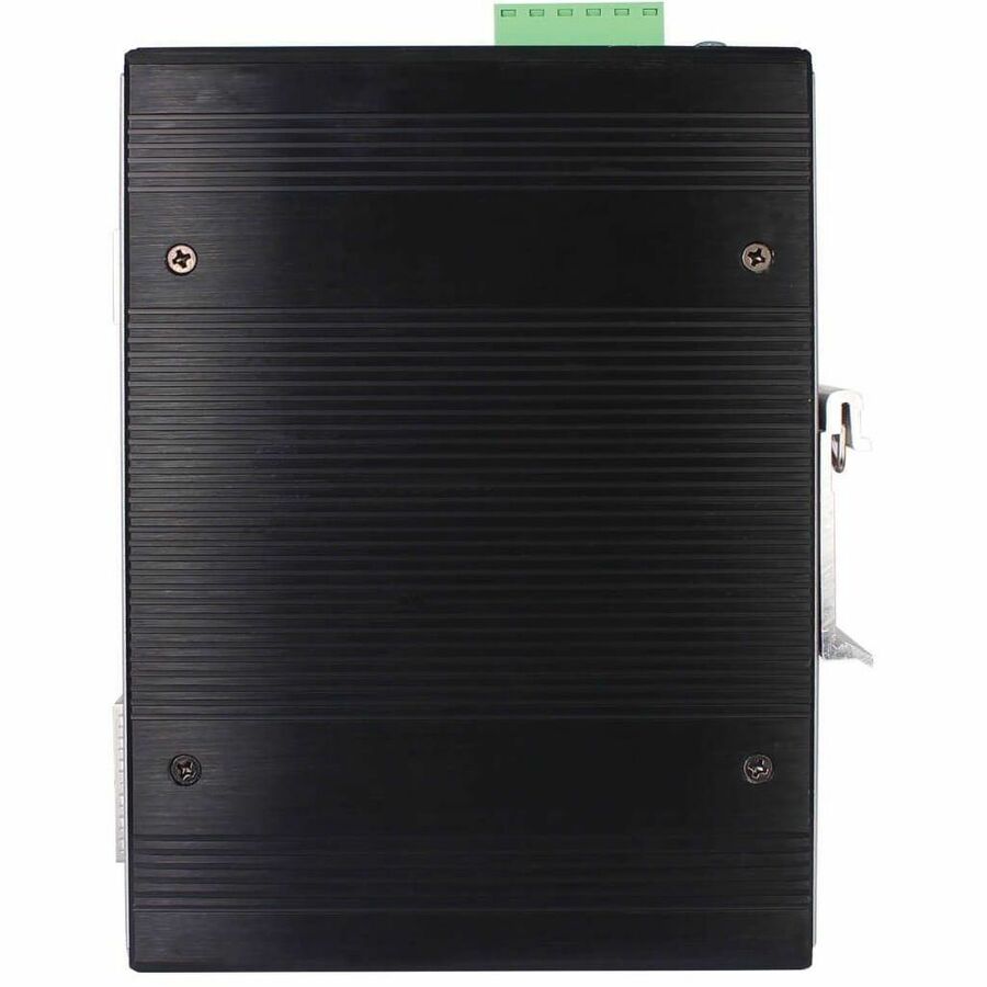 Eaton Tripp Lite Series 8-Port Managed Industrial Gigabit Ethernet Switch - Layer 2, 1 Gbps, PoE+ 30W, 4 GbE SFP Ports, -40° to 75°C, DIN Mount, TAA