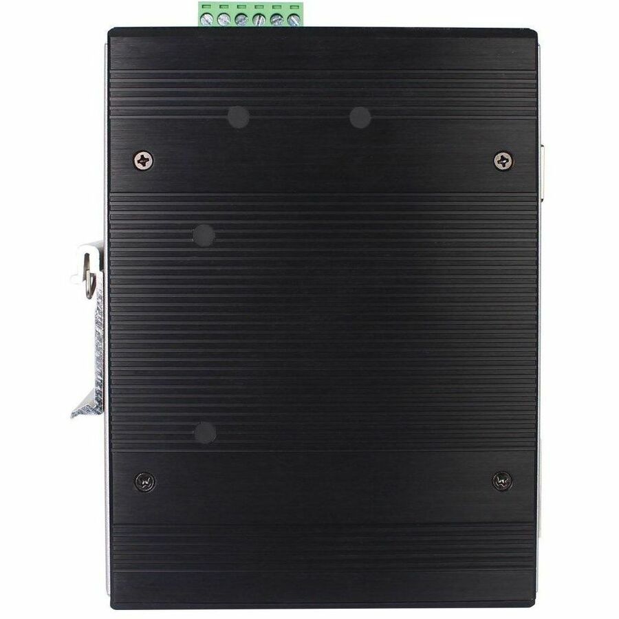 Eaton Tripp Lite Series 8-Port Managed Industrial Gigabit Ethernet Switch - Layer 2, 1 Gbps, PoE+ 30W, 4 GbE SFP Ports, -40° to 75°C, DIN Mount, TAA