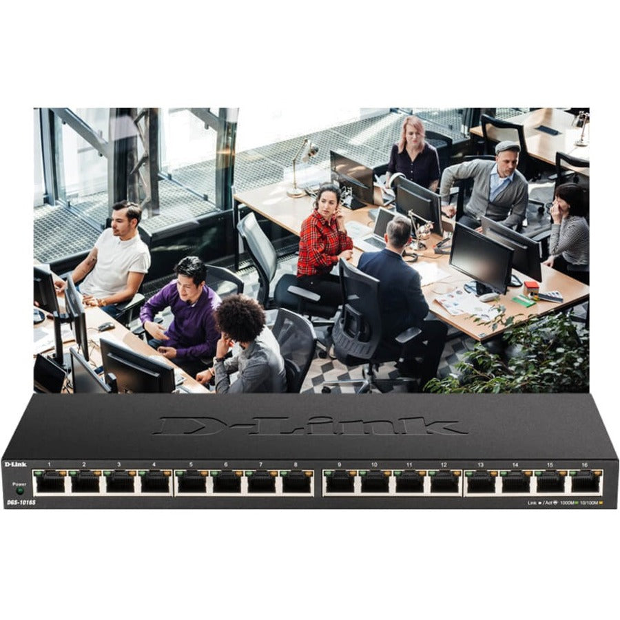 D-Link 16-Port Gigabit Desktop Switch