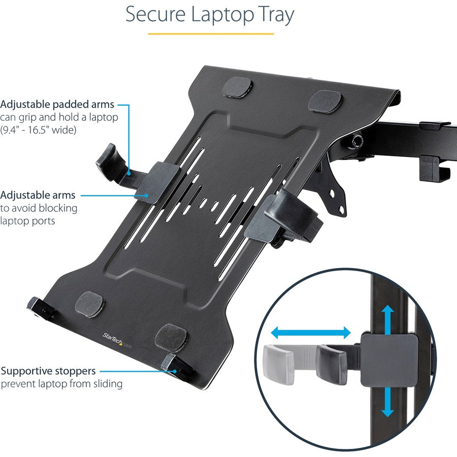 VESA LAPTOP TRAY MONITOR ARM