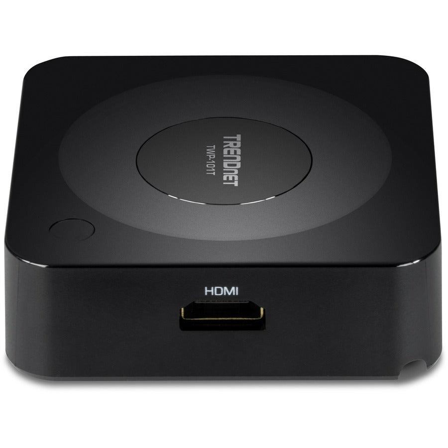 TRENDnet 4K Wireless Presenter Kit with Audio Support, TWP-100R1K, 5.1 Audio Support Over HDMI, 4K Resolution, Compatible with Windows and Mac, Works with Android and iOS Devices, Black