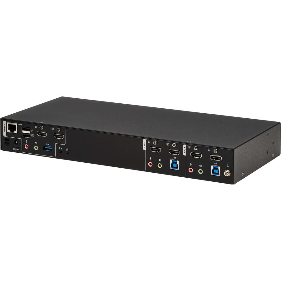 Eaton Tripp Lite Series 2-Port HDMI Dual-Display KVM Switch - 4K 60 Hz, USB 3.2 Gen 1, HDCP 2.2, USB Sharing