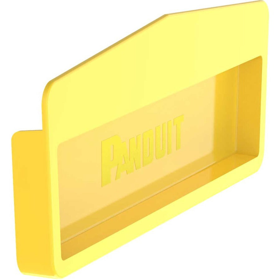Panduit FiberRunner® End Cap, 12x4, Yellow