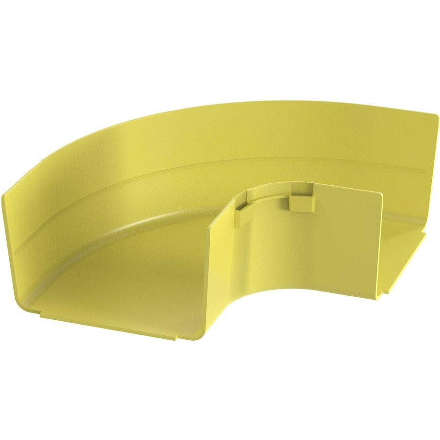 Panduit FiberRunner® Horizontal Right-Angle, 90°, 6x4, Yellow