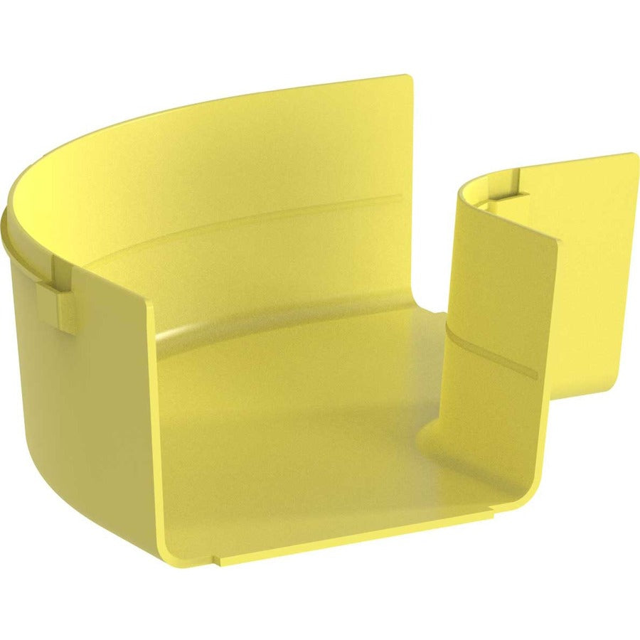Panduit FiberRunner® Horizontal Right-Angle, 90°, 6x4, Yellow