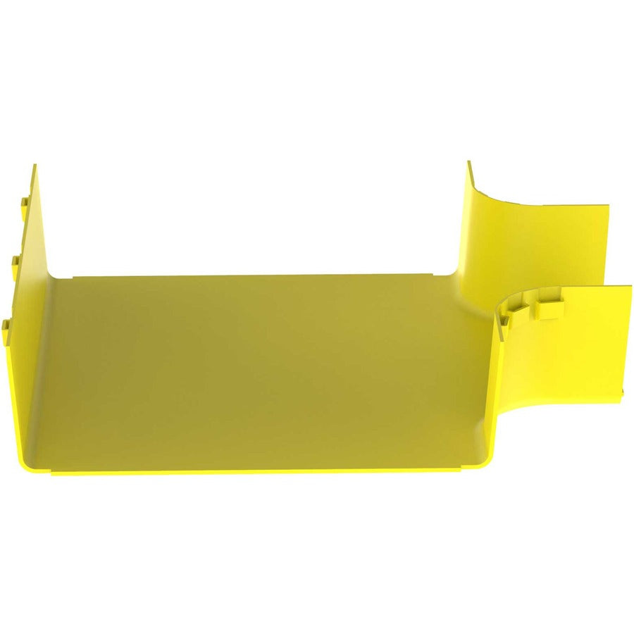 Panduit FiberRunner® Horizontal Tee, 90°, 12x4, Yellow