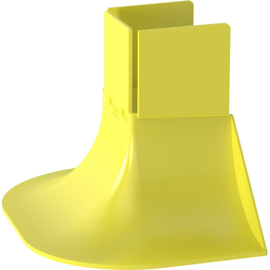 Panduit FiberRunner® Bend Radius Control Trumpet, 2x2, Yellow