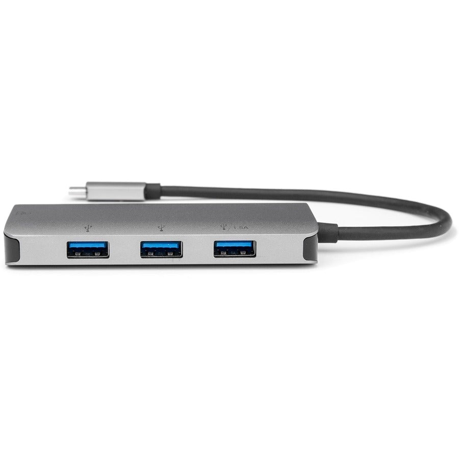 3-PORT USB-C HUB WITH LAN PORTC