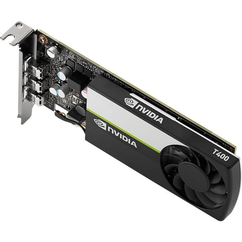PNY NVIDIA T400 Graphic Card - 4 GB GDDR6 - Low-profile