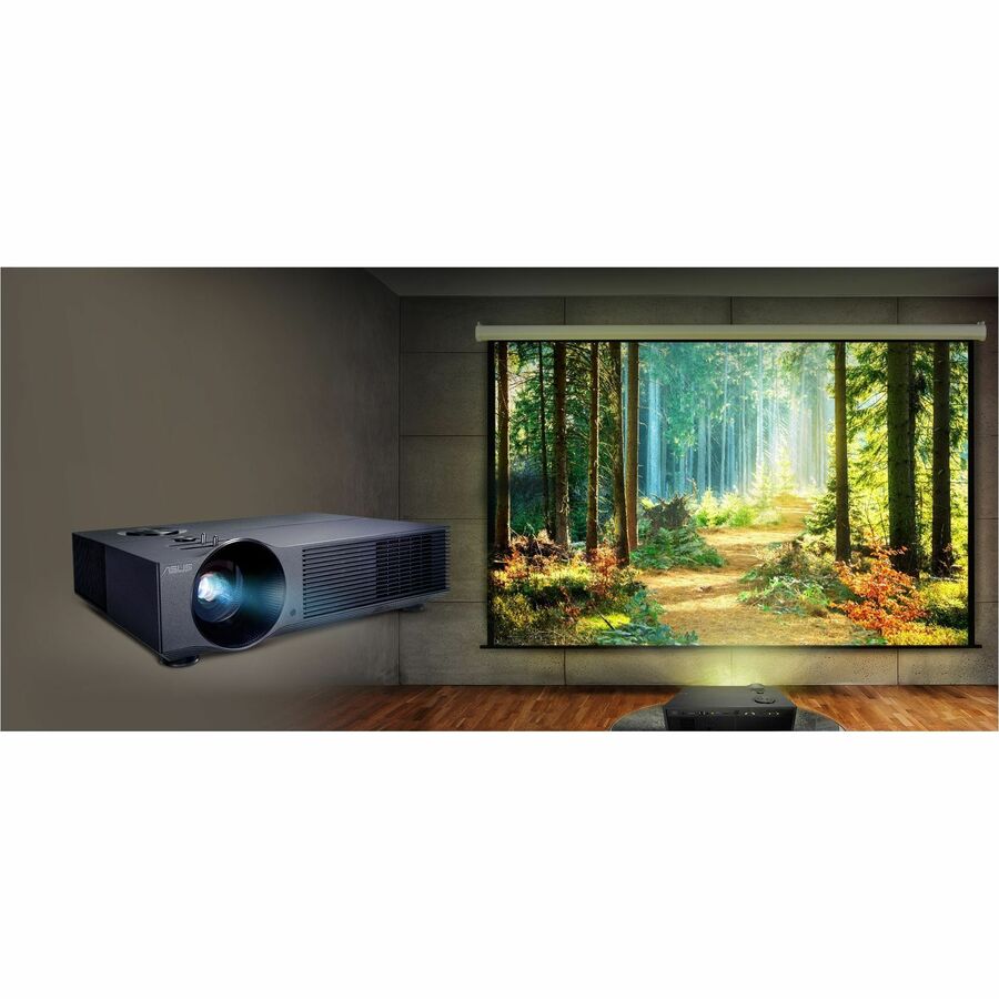 Asus H1 3D DLP Projector - 16:10 - Tabletop, Ceiling Mountable - Black