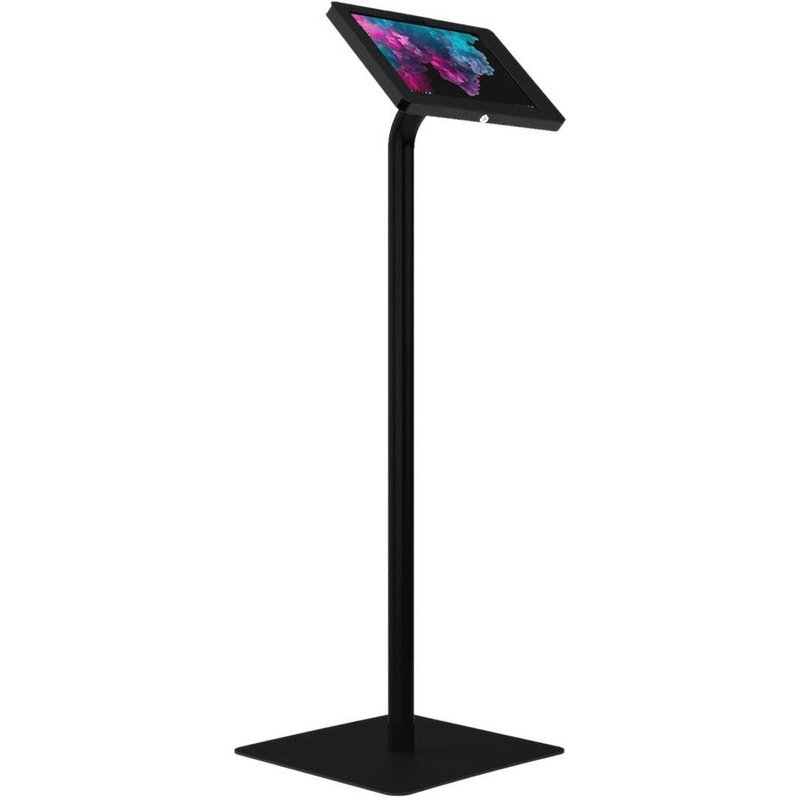 The Joy Factory Elevate II Floor Stand Kiosk for Surface Pro 8 (Black)