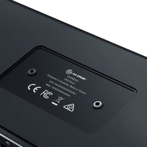 Alogic Universal Dock Dual Display Screen 4K docking station with 100W power delivery PD DP Alt Mode USB-C and USB-A devices