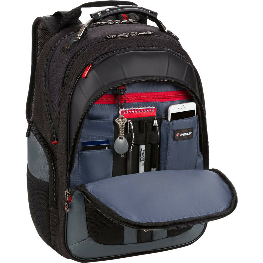 WENGER PEGASUS BLACK BACKPCK