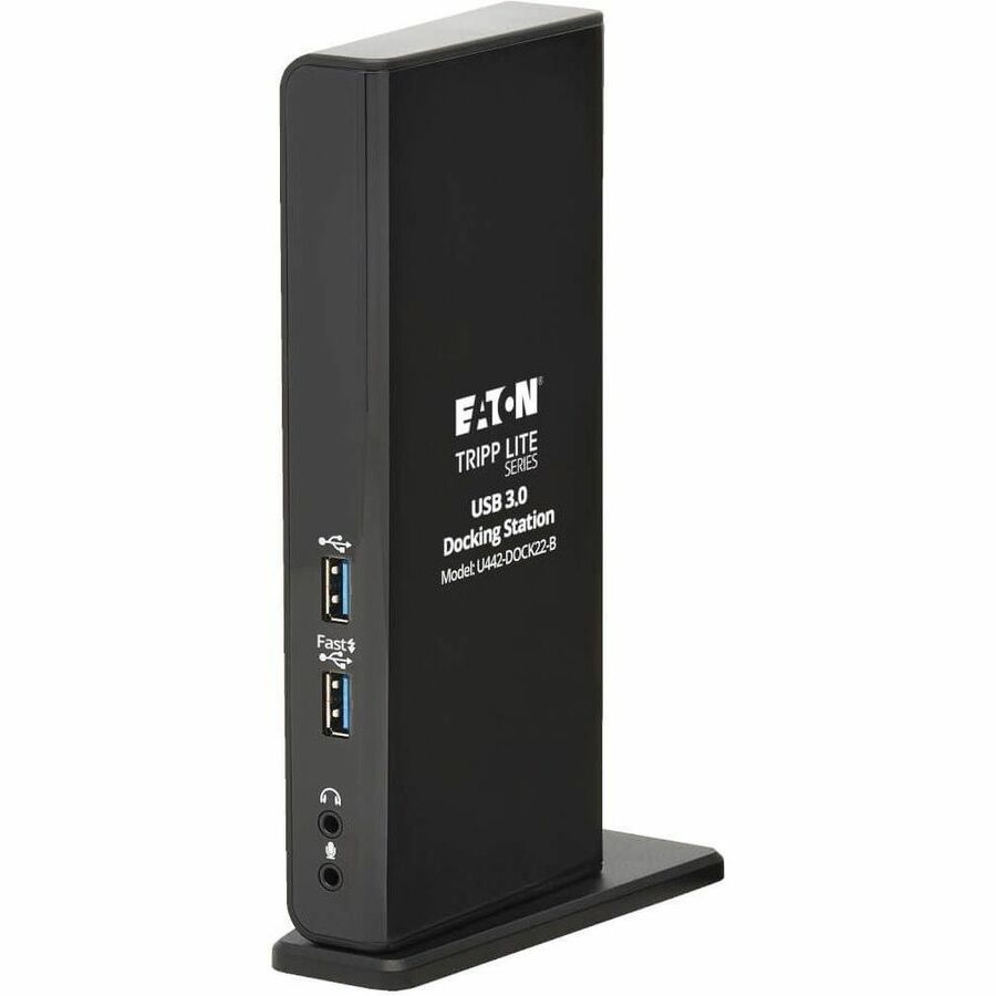 Eaton Tripp Lite Series USB-A / USB-C Dual Display Docking Station - 1080p 60 Hz HDMI, USB 3.x (5Gbps) and USB 2.0 Hub Ports, GbE