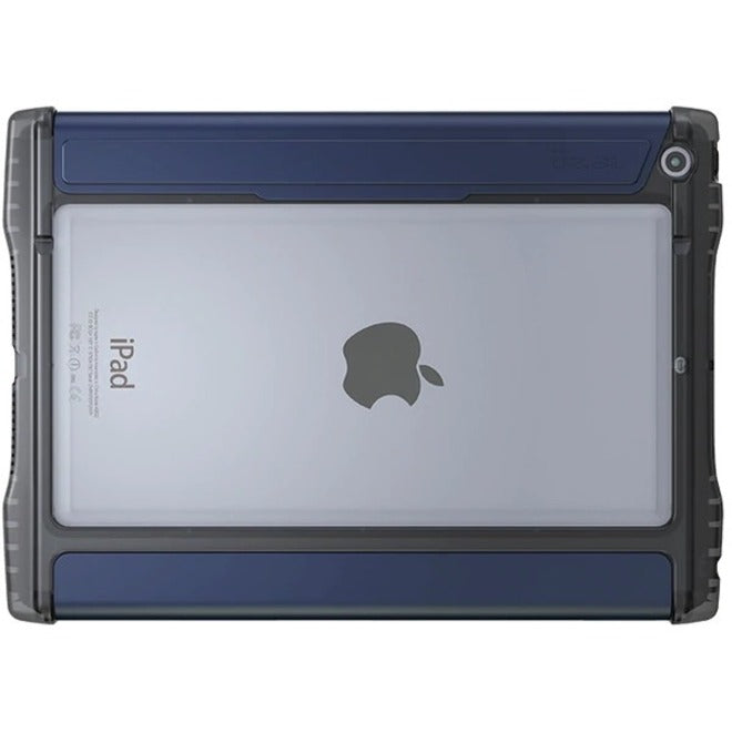 UZBL Folio Rugged Carrying Case (Folio) for 10.2" Apple iPad (9th Generation), iPad (8th Generation), iPad (7th Generation) Tablet - Deep Blue