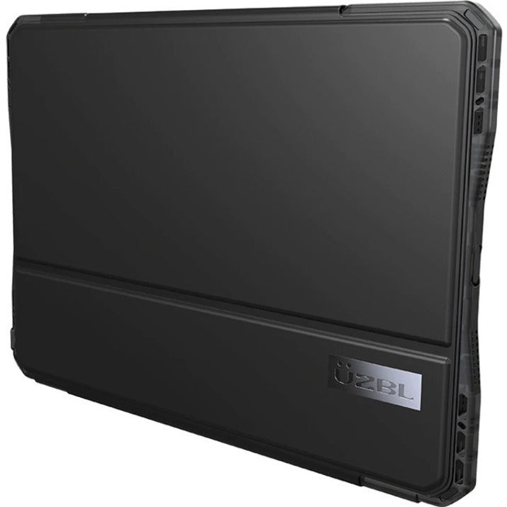 UZBL Groove Rugged Carrying Case (Folio) for 10.5" Apple iPad Air (2019), iPad Pro (2017) Tablet - Black, Transparent