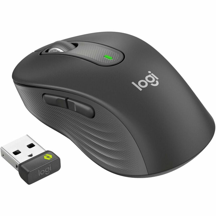 Logitech Signature M650 for Business Wireless Mouse, For Small to Medium Sized Hands, Logi Bolt, Graphite