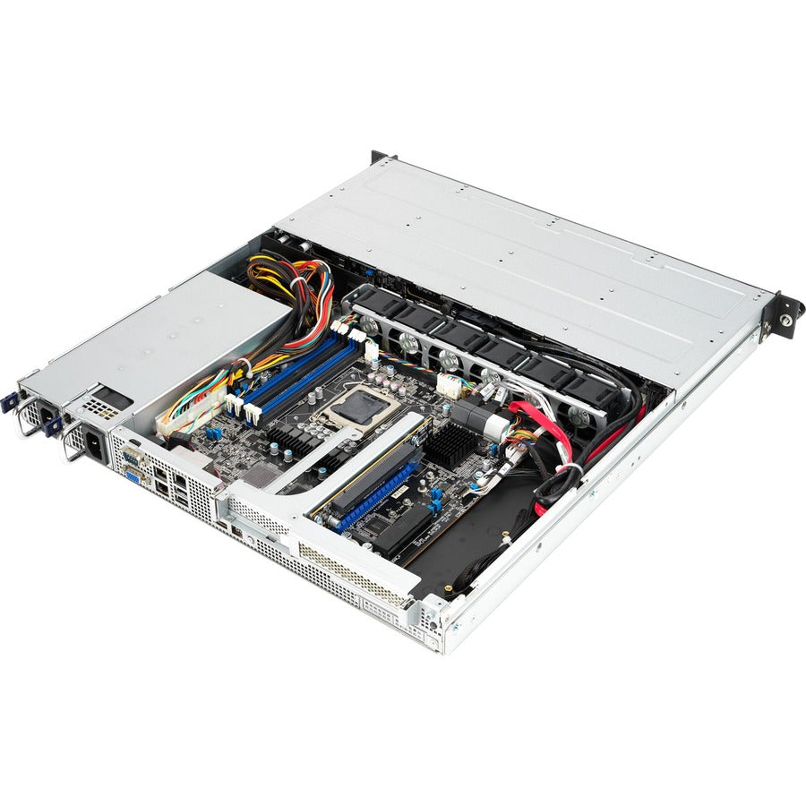 Asus Barebone System - 1U Rack-mountable - Socket LGA-1200 - 1 x Processor Support
