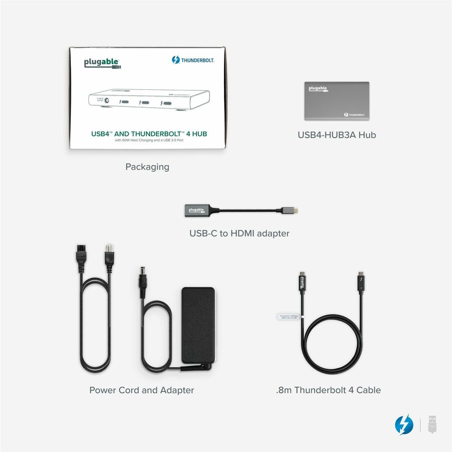 5in1 TB4 and USB4 Hub