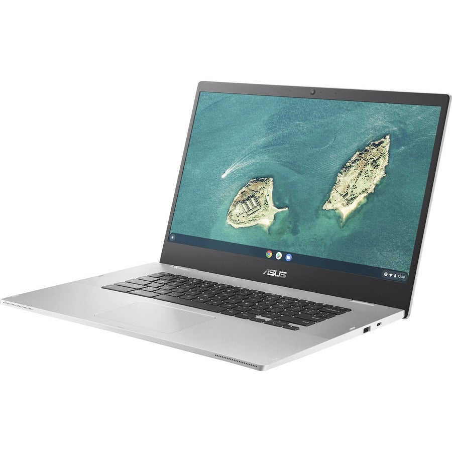 Asus Chromebook CX1500 CX1500CKA-DH44F 15.6" Chromebook - Full HD - Intel Celeron N4500 - 4 GB - 64 GB Flash Memory - Transparent Silver