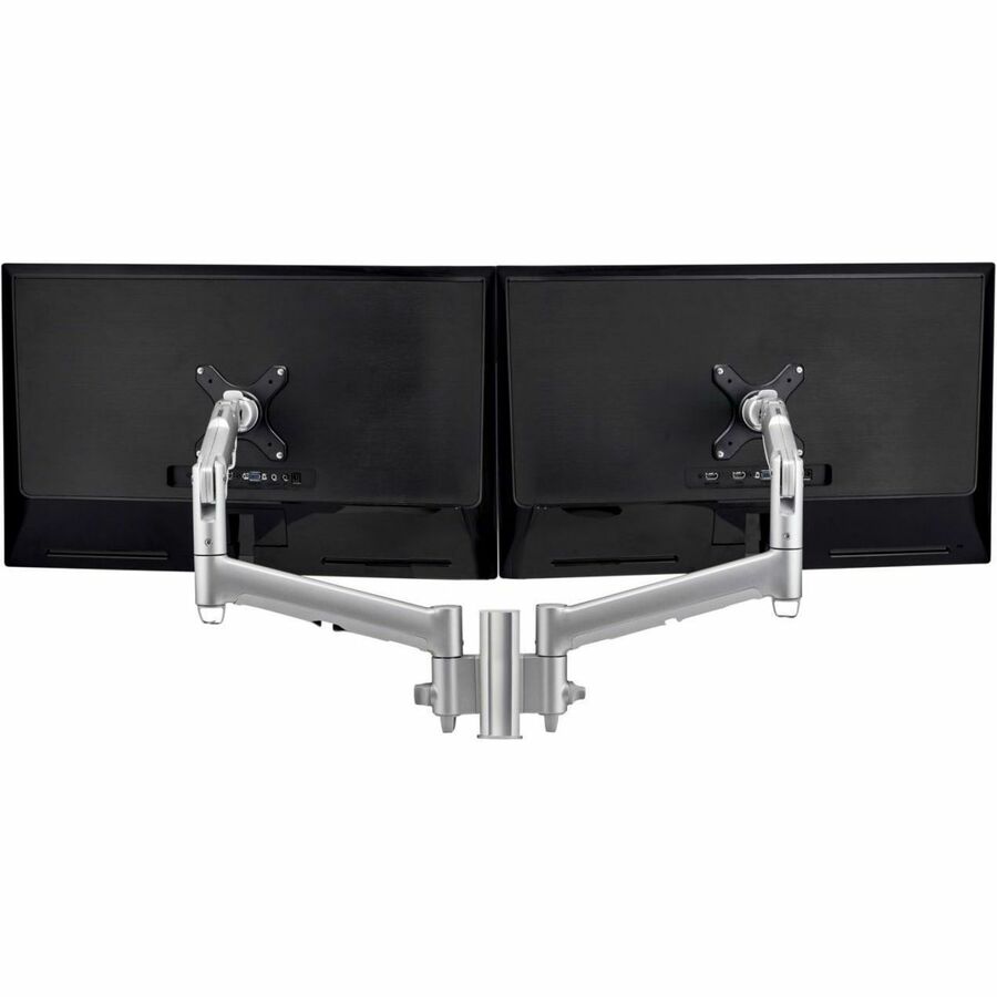 Atdec Mounting Arm for Monitor, Flat Panel Display, Curved Screen Display - Silver - Landscape/Portrait