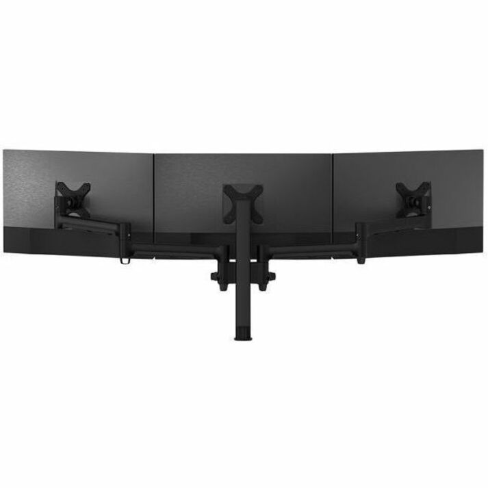 Atdec Mounting Arm for Monitor, Display, LCD Display, Flat Panel Display, Curved Screen Display - Black - Landscape/Portrait