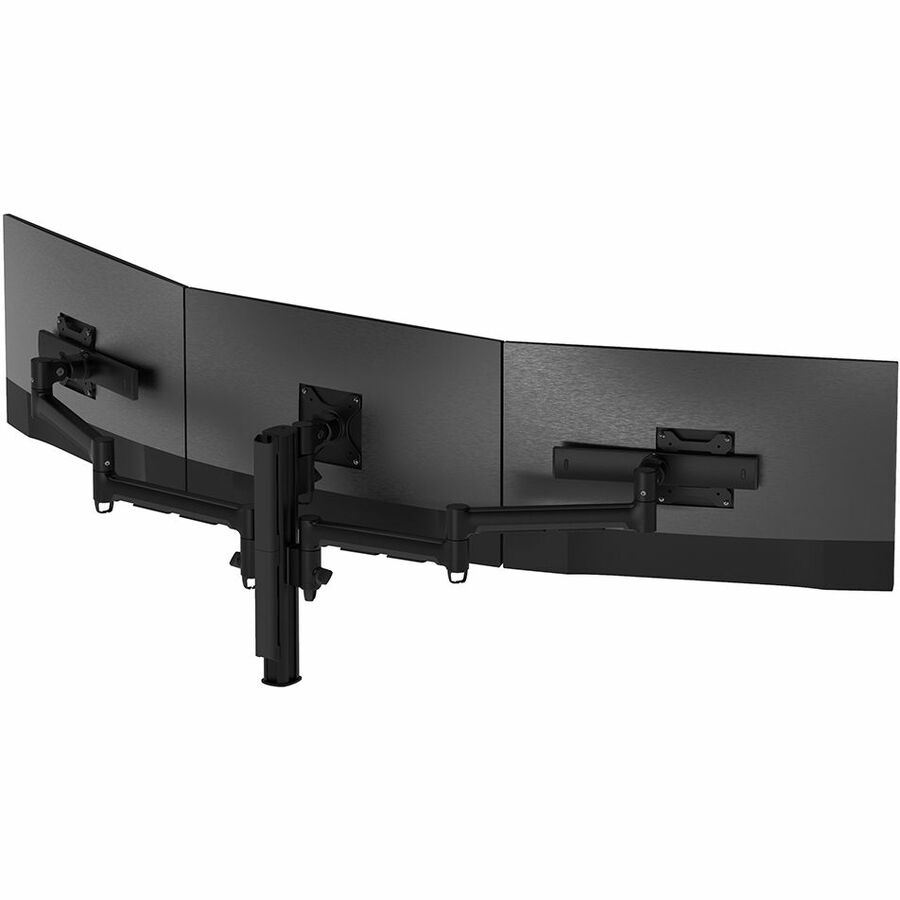 Atdec Modular Mounting Arm for Monitor, Display Screen, Flat Panel Display, Curved Screen Display - Black
